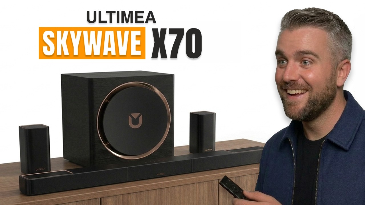 ULTIMEA Skywave X70 Unboxing & Review | 7.1.4 Dolby Atmos Soundbar System with INSANE Sound!