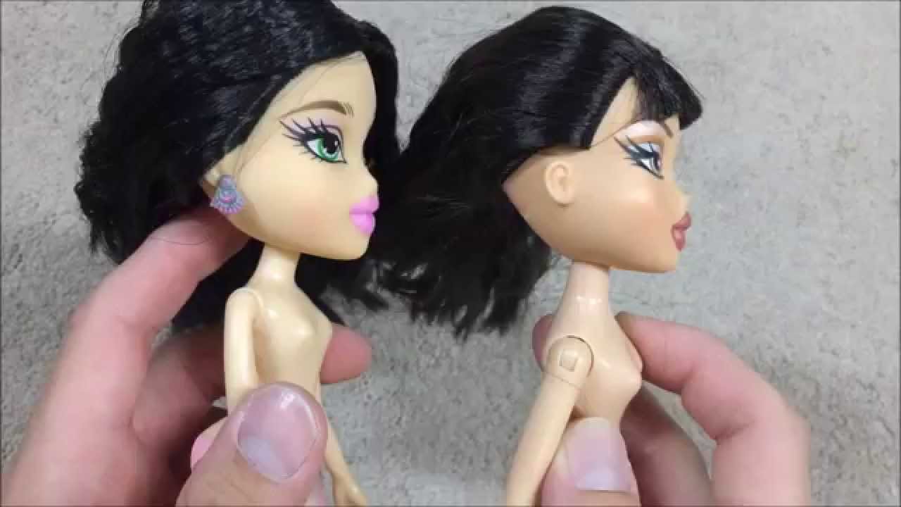 Bratz 2015 Comparison to 2001 Bratz Doll