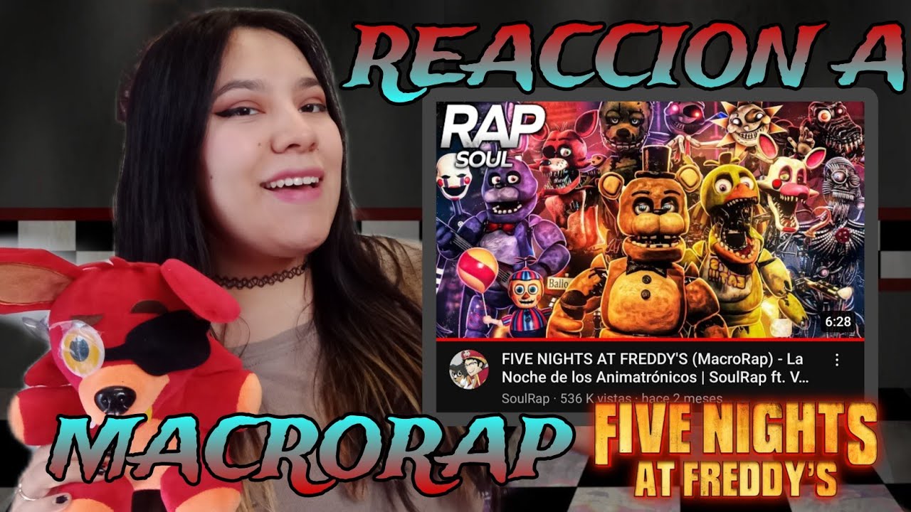 Five Night's at Freddy's MACRORAP - La noche de los animatrónicos || Soul Rap || jekuxd