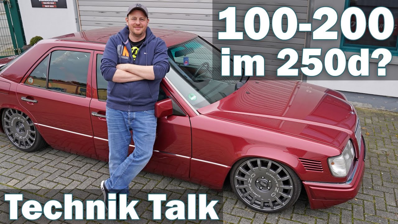 OK-Chiptuning - W124 E250 Turbodiesel OM605 | Technik Talk + schafft er die 200km/h