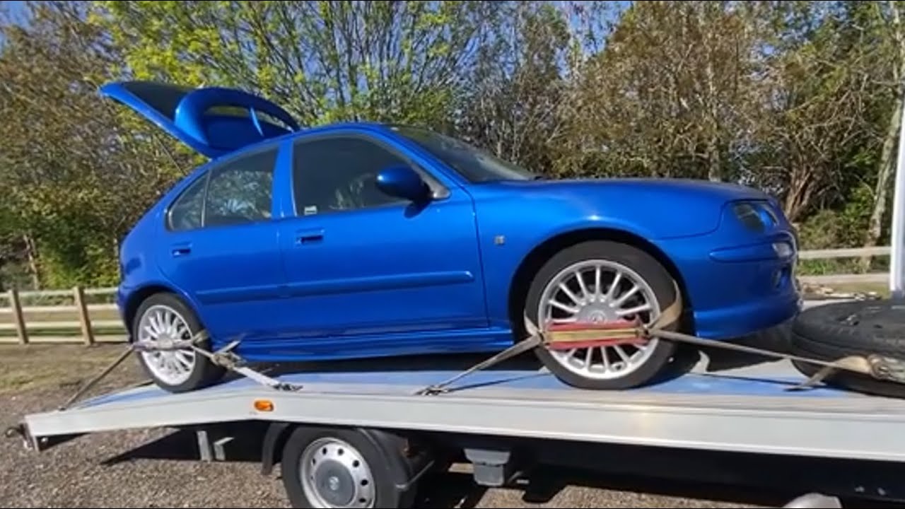 WHY WAS THIS UNDAMAGED LOW MILEAGE MG ZR ONLY £100 ???