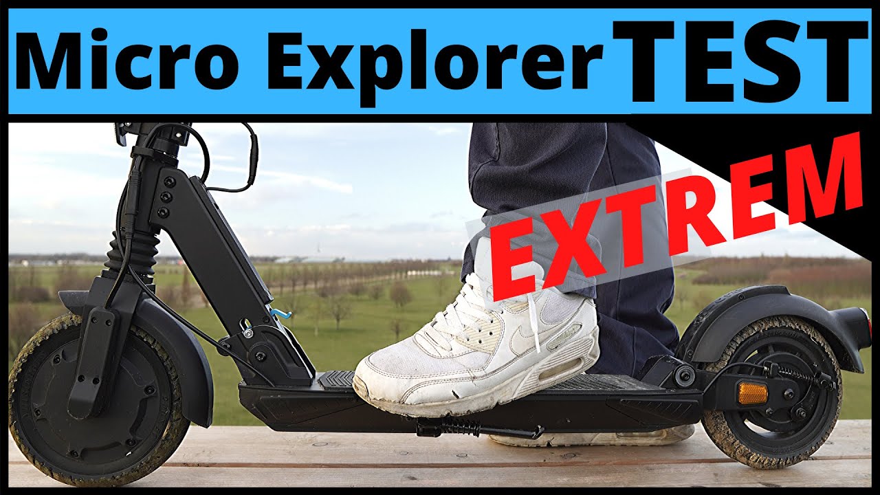 Mirco Explorer aka Mercedes E-Scooter im Test - Wir bringen den EScooter an die Grenzen! (EXTREM)