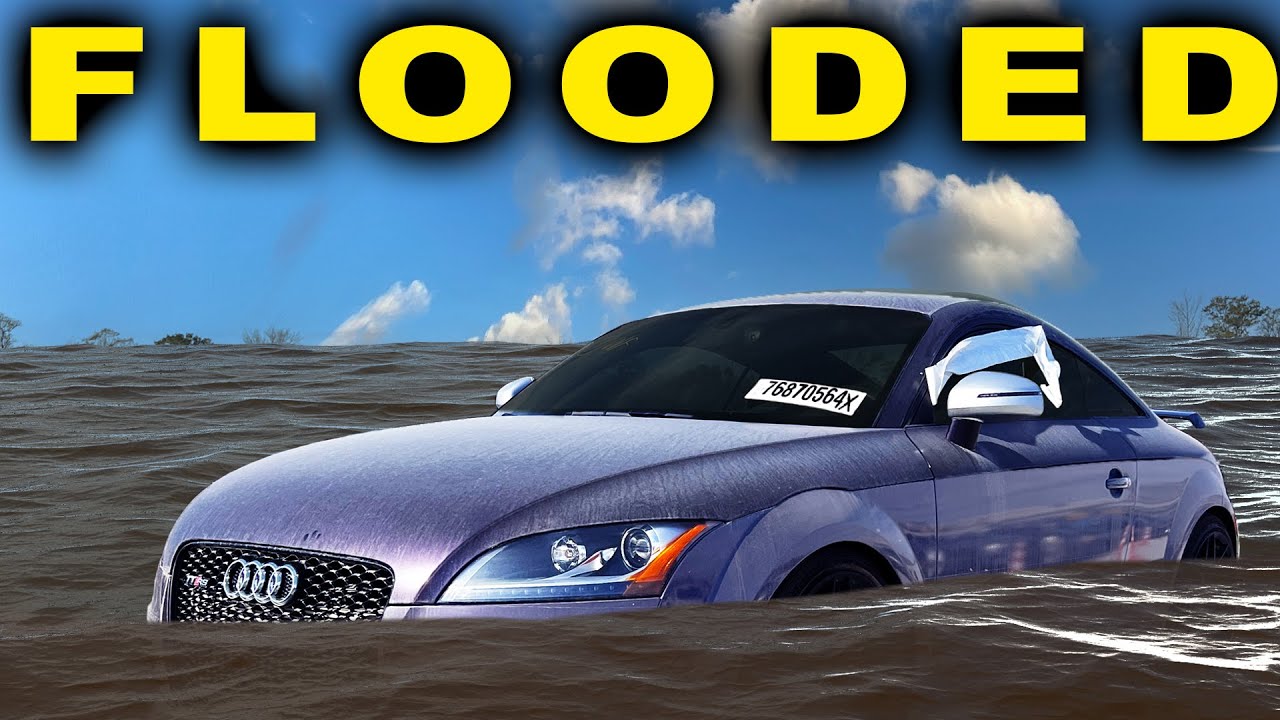 This Audi TTRS Was DESTROYED After the Hurricane… Can We Save It?