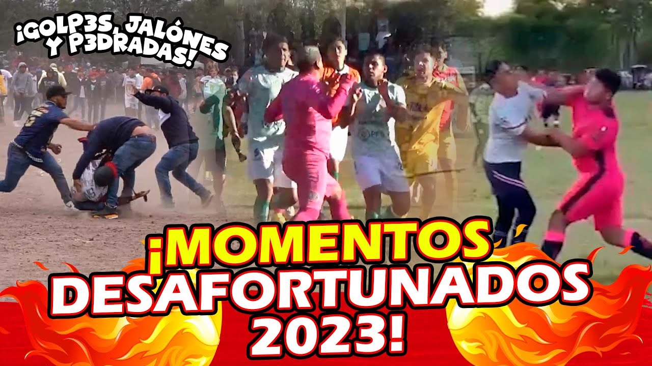 🤜💥🤕⚽Momentos Desafortunados del F&uacute;tbol Amateur 2023⚽🤕💥🤛