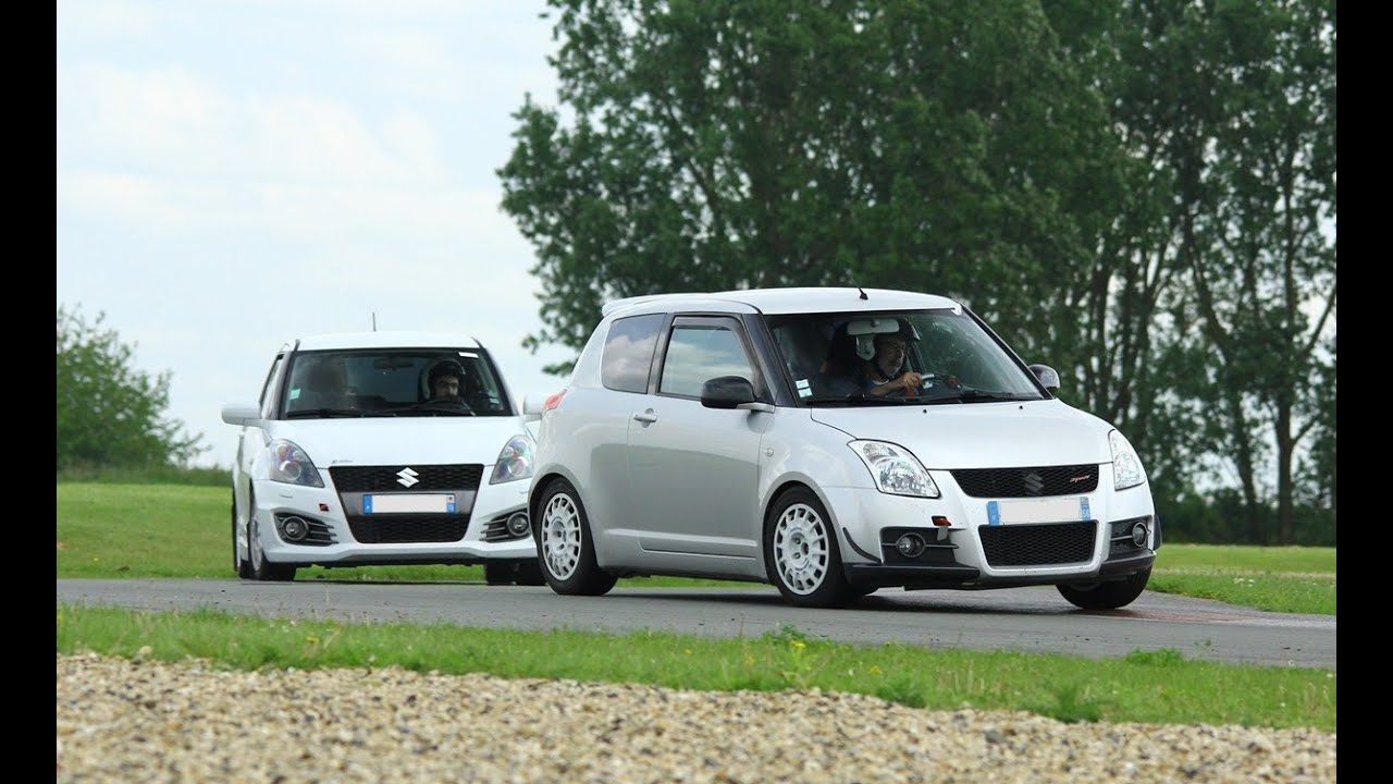 Swift Sport 136ch - 21/05/2016 - Circuit Clastres (tracé jaune)