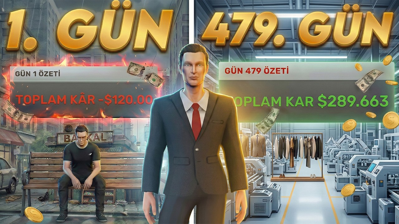 100 Günde FABRİKATÖR Olmak ! | Big Ambitions Türkçe