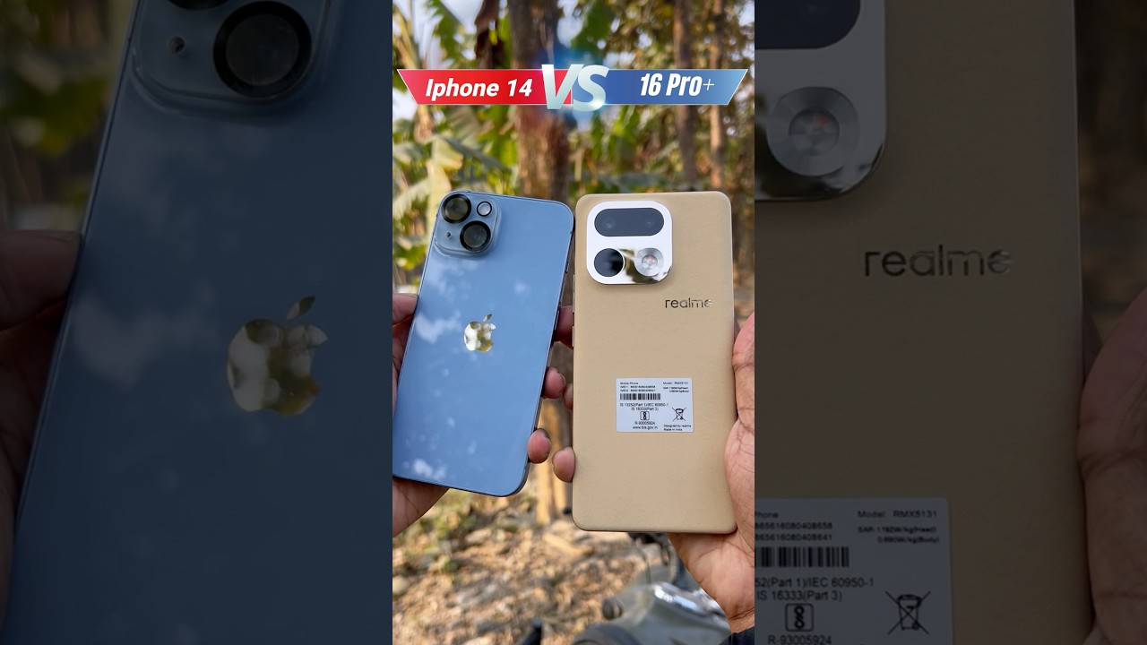 Realme 16 Pro Plus Or IPhone 14 which is best ⁉️ Let’s Watch ✅
