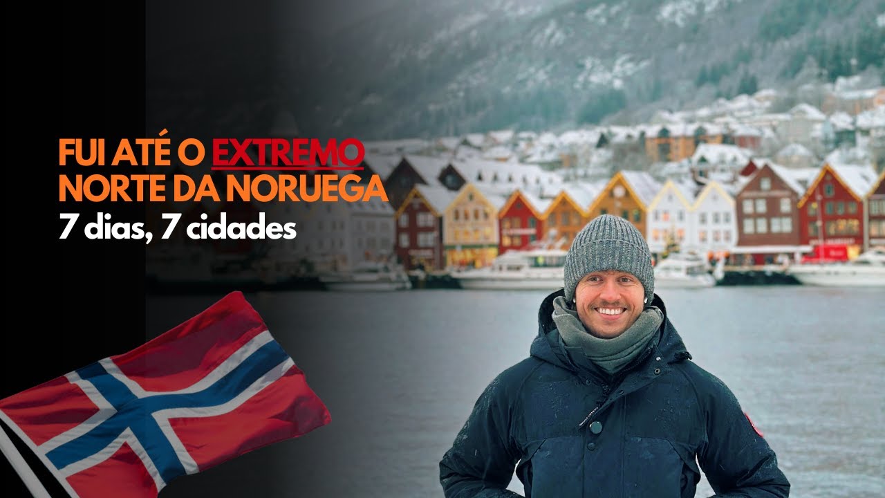 Fui até o EXTREMO NORTE da Noruega