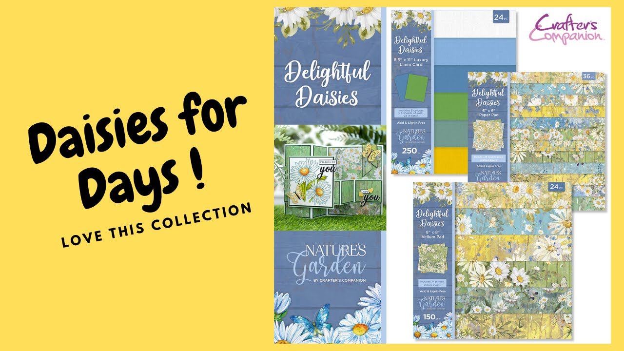 Nature's Garden Delightful Daisies Collection
