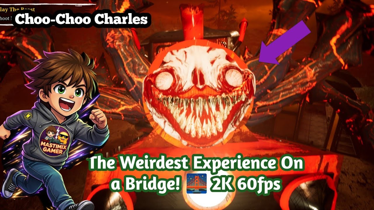 High-Risk Mission in Hell Mode 😨 | Choo Choo Charles LIVE 2K60 Ep9 #gaming #shortslive