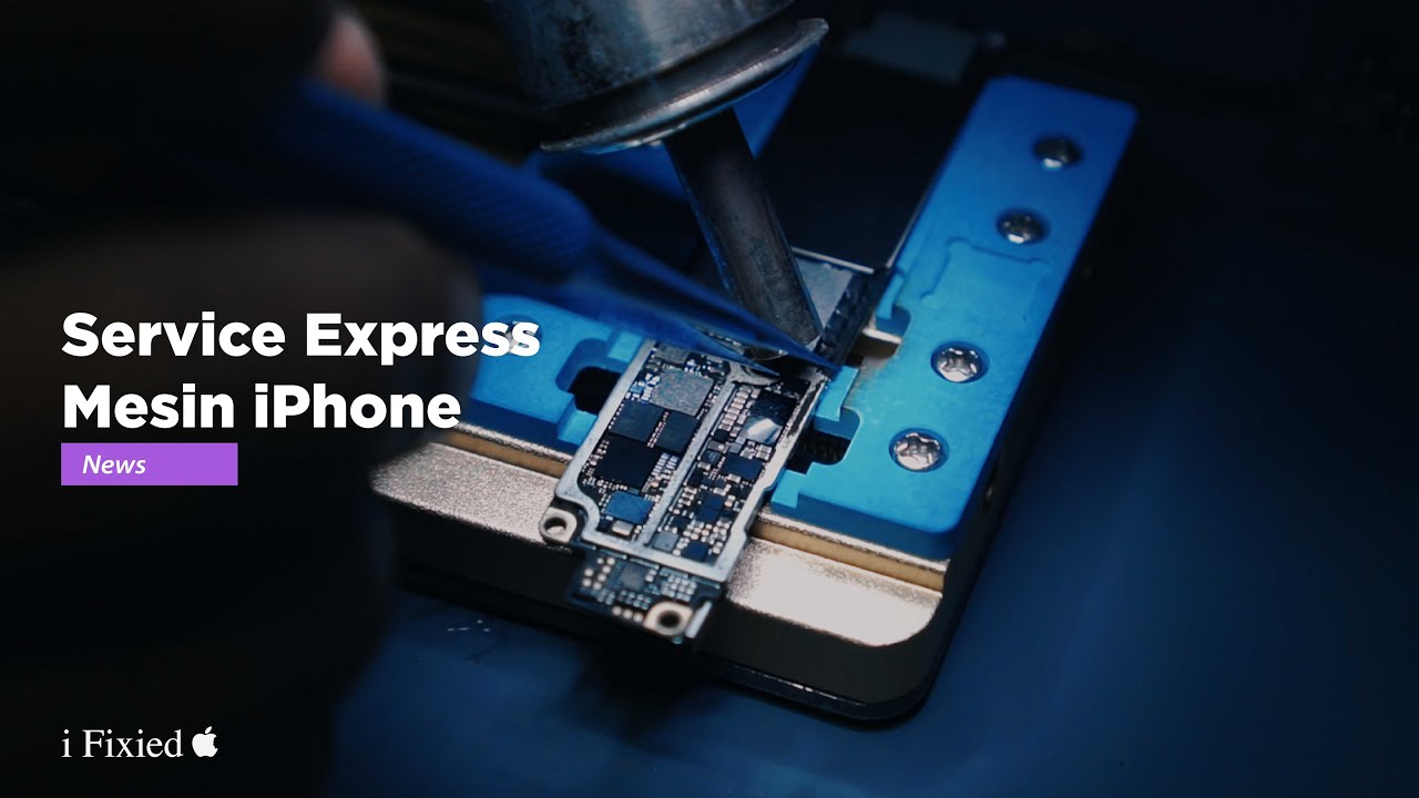 Hanya di iFixied Solo Service Mesin iPhone 30 menit, Buktikan!
