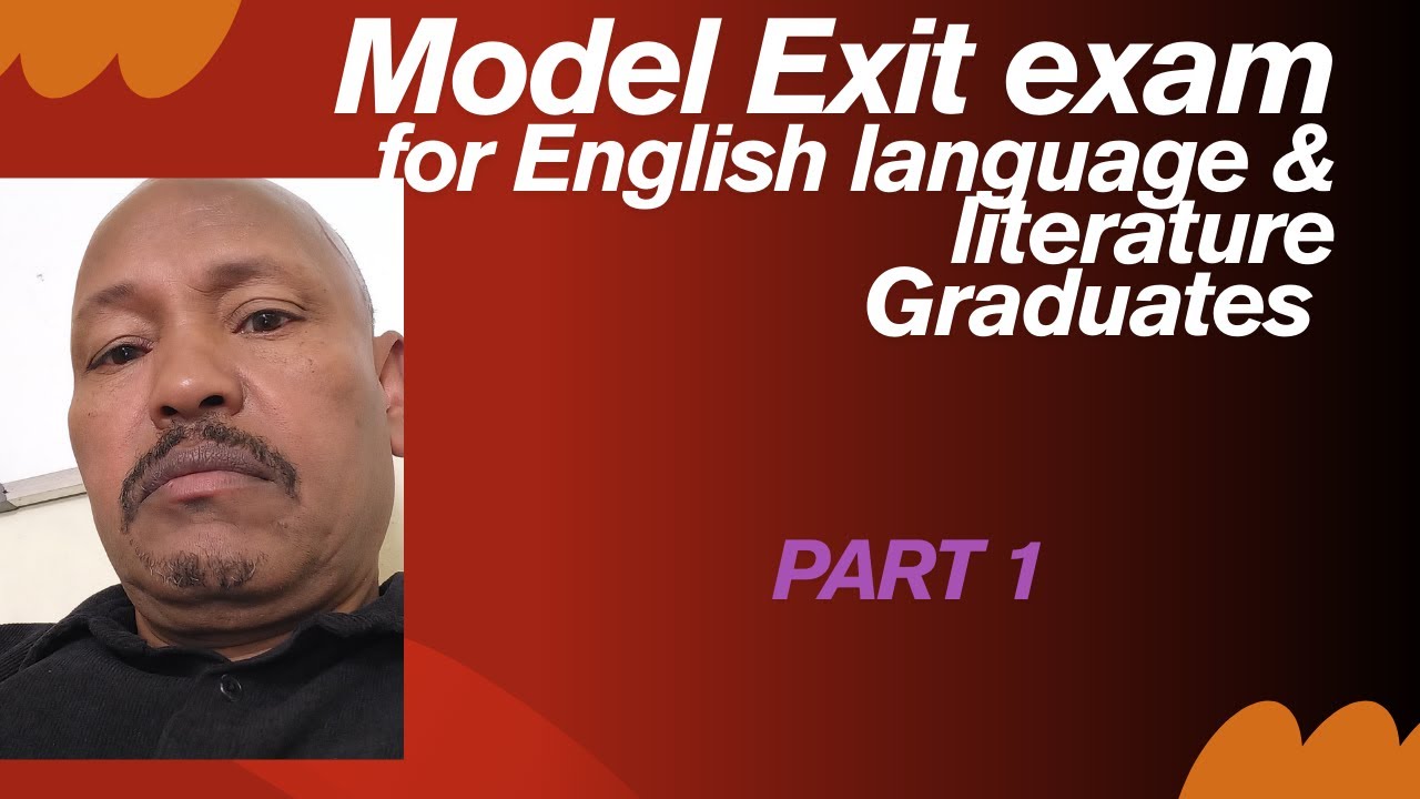 Model Exit Exam for English language and Literature Graduates
