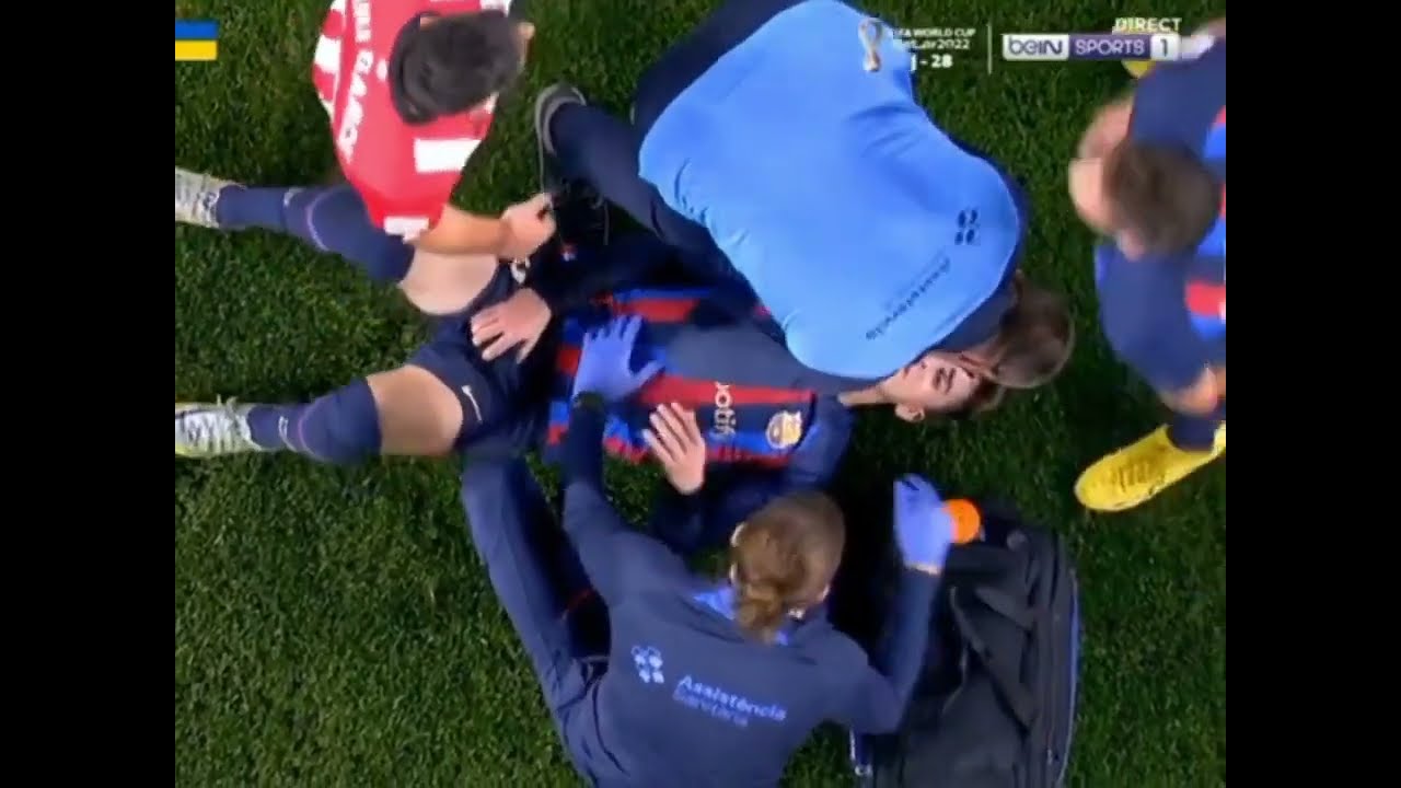 Gavi suffers Terrible injury against Athletico