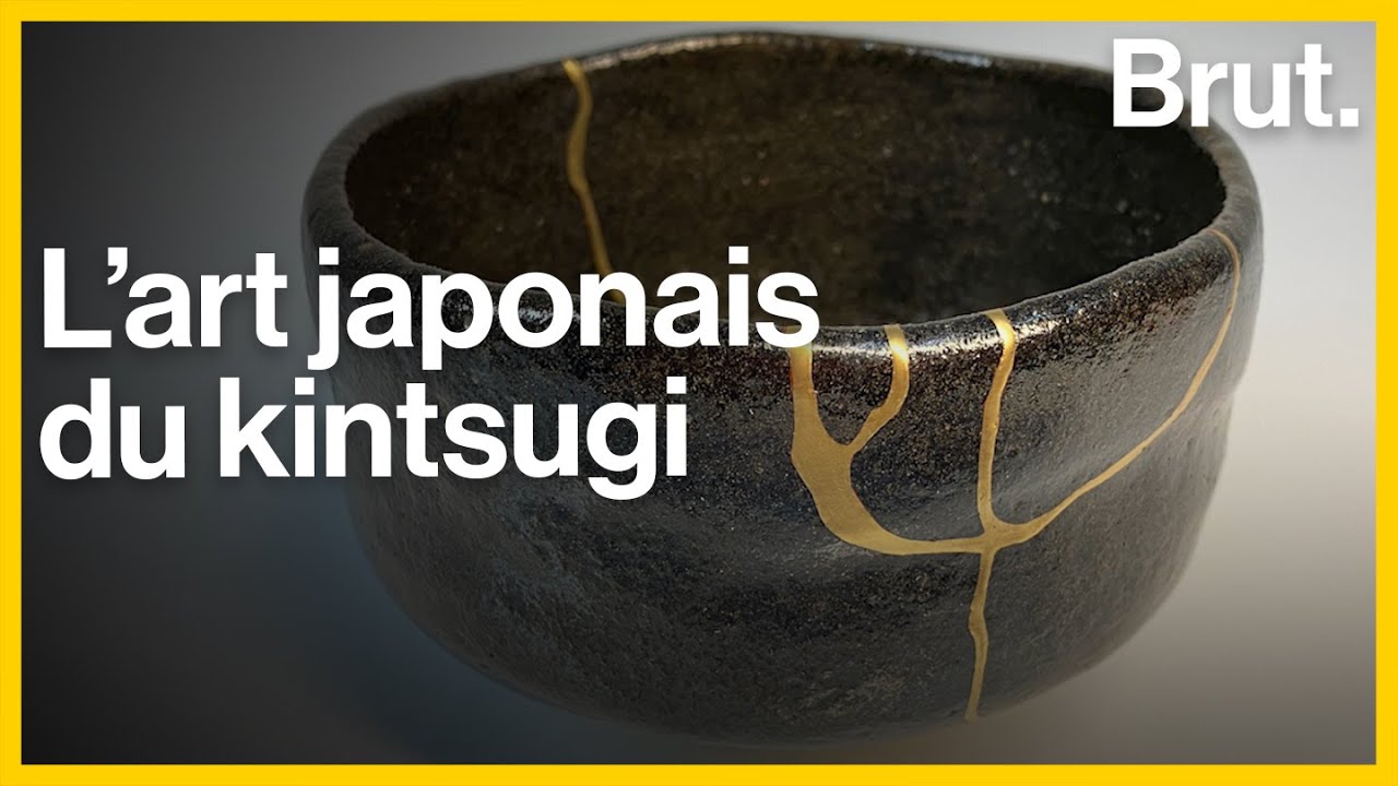 L'art traditionnel japonais du kintsugi pour r&eacute;parer les objets bris&eacute;s