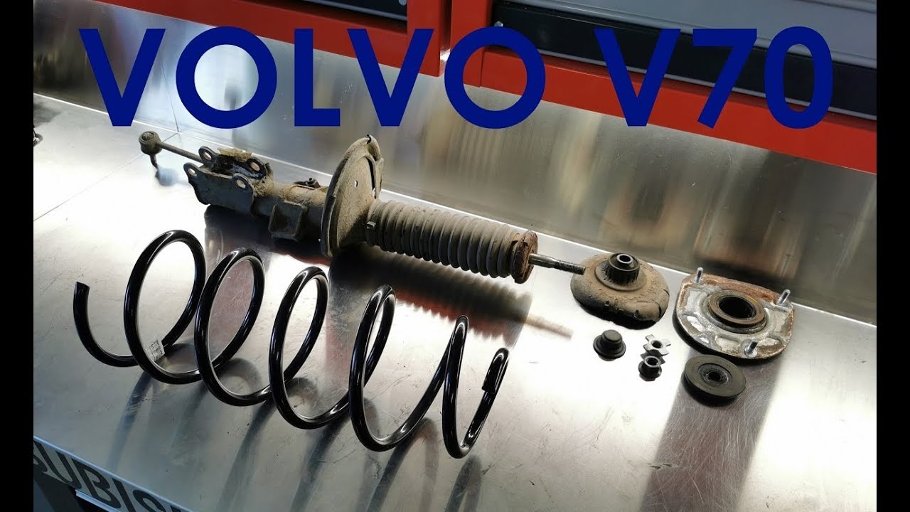VOLVO V70 Front suspension coil springs replacement