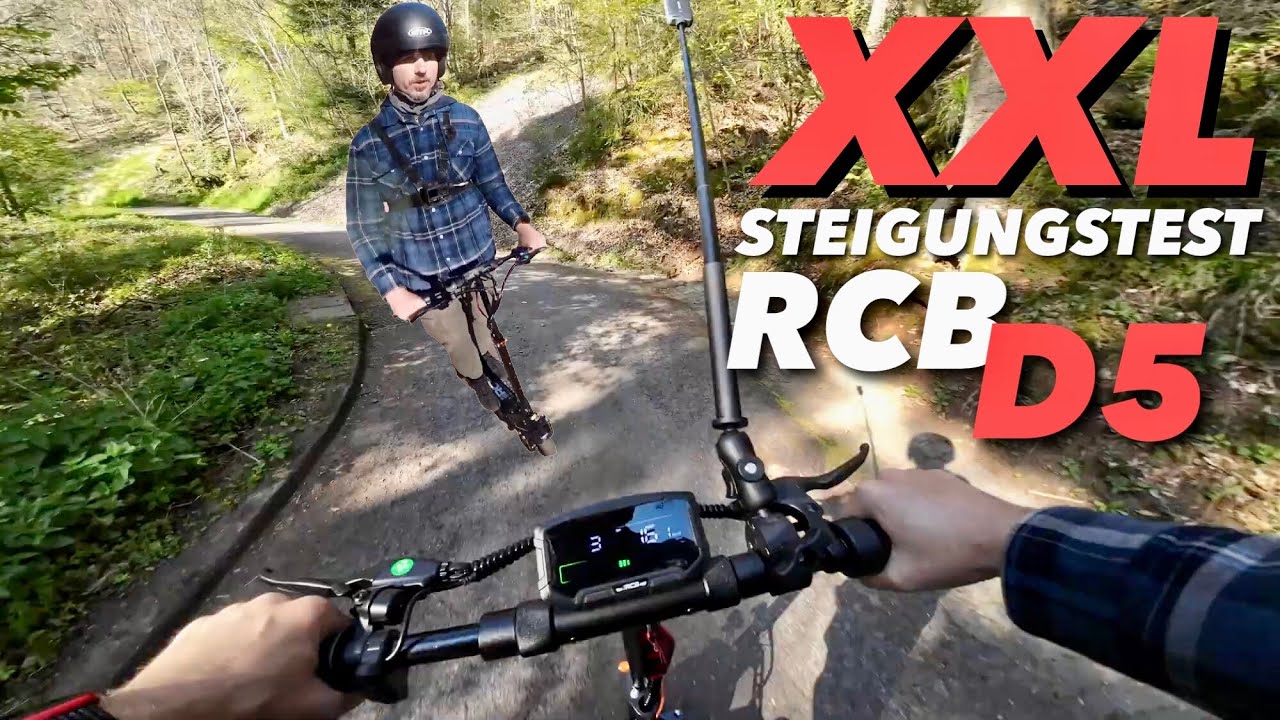 RCB D5 XXL Steigungstest - Schafft das 