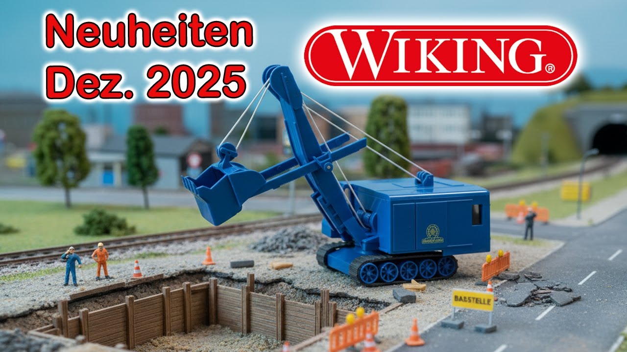 Wiking Modellauto Neuheiten Dezember 2025 | Spur H0 und 1