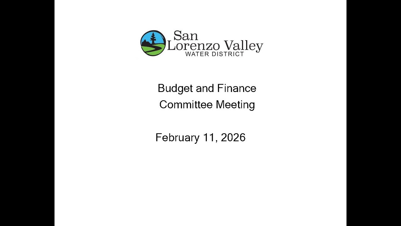 Budget & Finance Committee Meeting