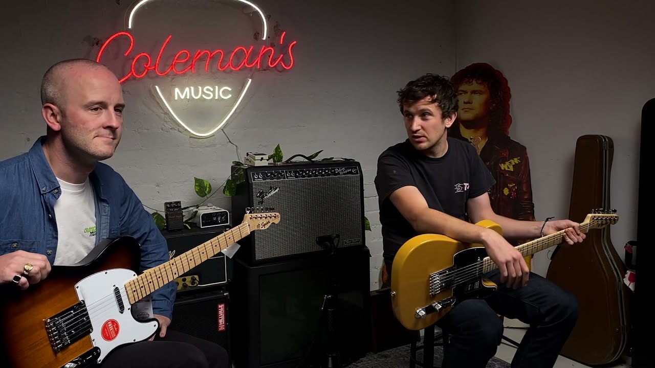 Tele Showdown! Fender Player or Squier Affinity - Colemans Music