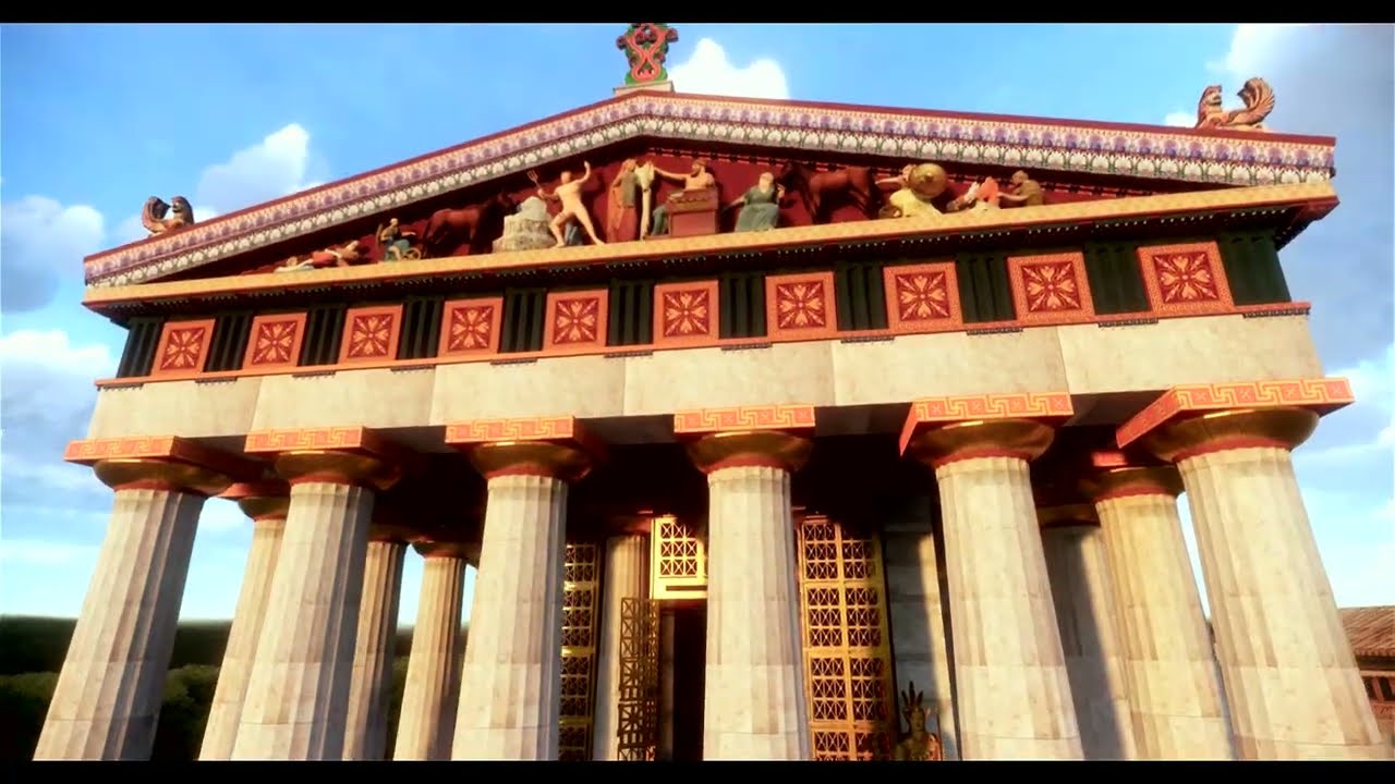 Tempio di Hera Lacinia 3d Santuario di Capo Colonna, Crotone