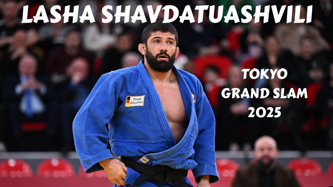 Lasha SHAVDATUASHVILI 🇬🇪 complete competitions at TOKYO Grand Slam 2025
