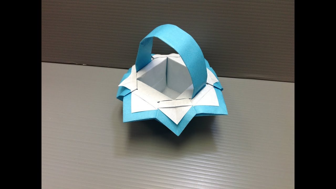 Daily Origami: 112 - Fancy Basket