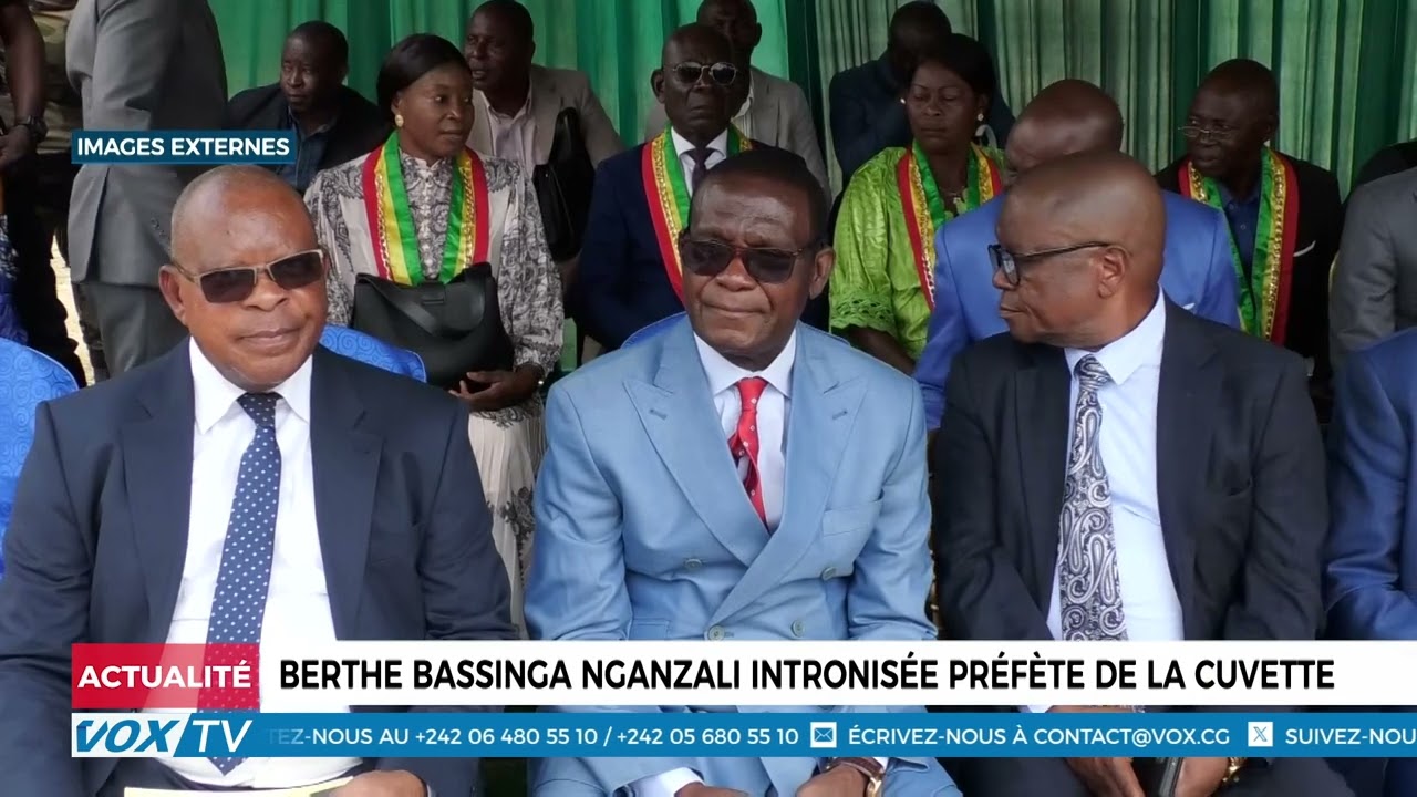 Berthe Bassinga Nganzali intronisée préfète de la Cuvette