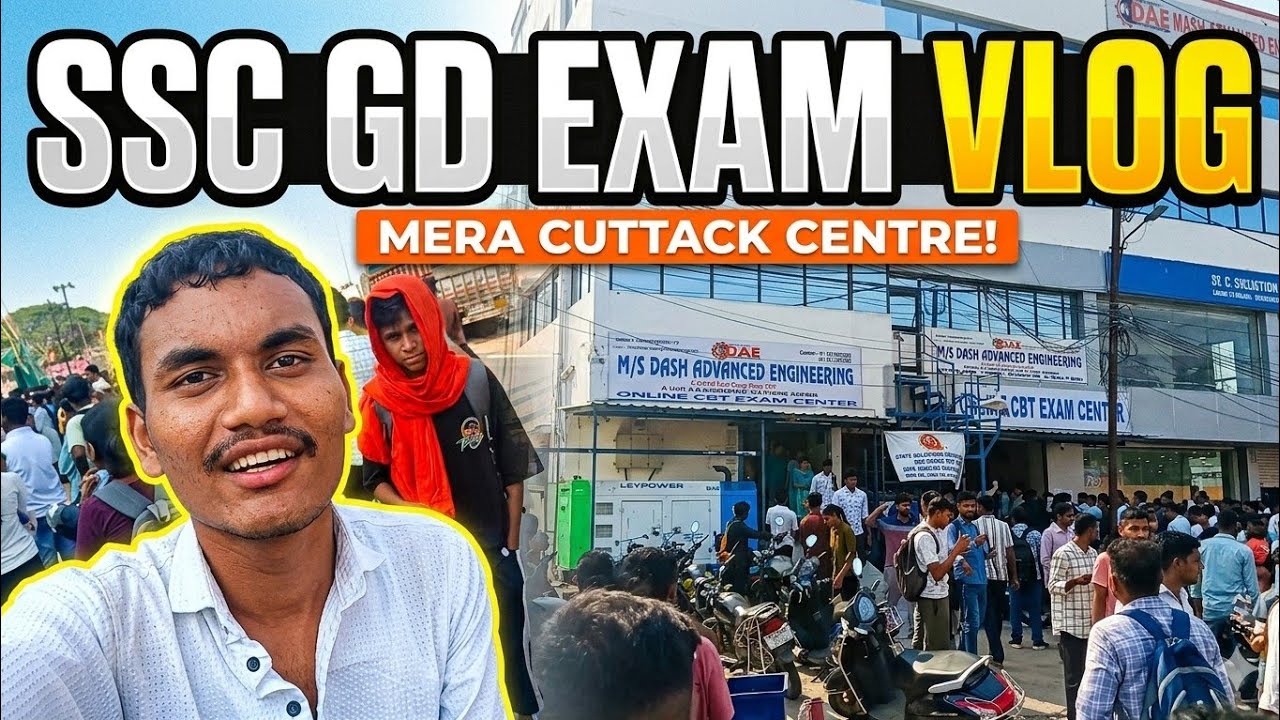 SSC GD Exam Day: Cuttack Centre Pe Kya Hua? 😱