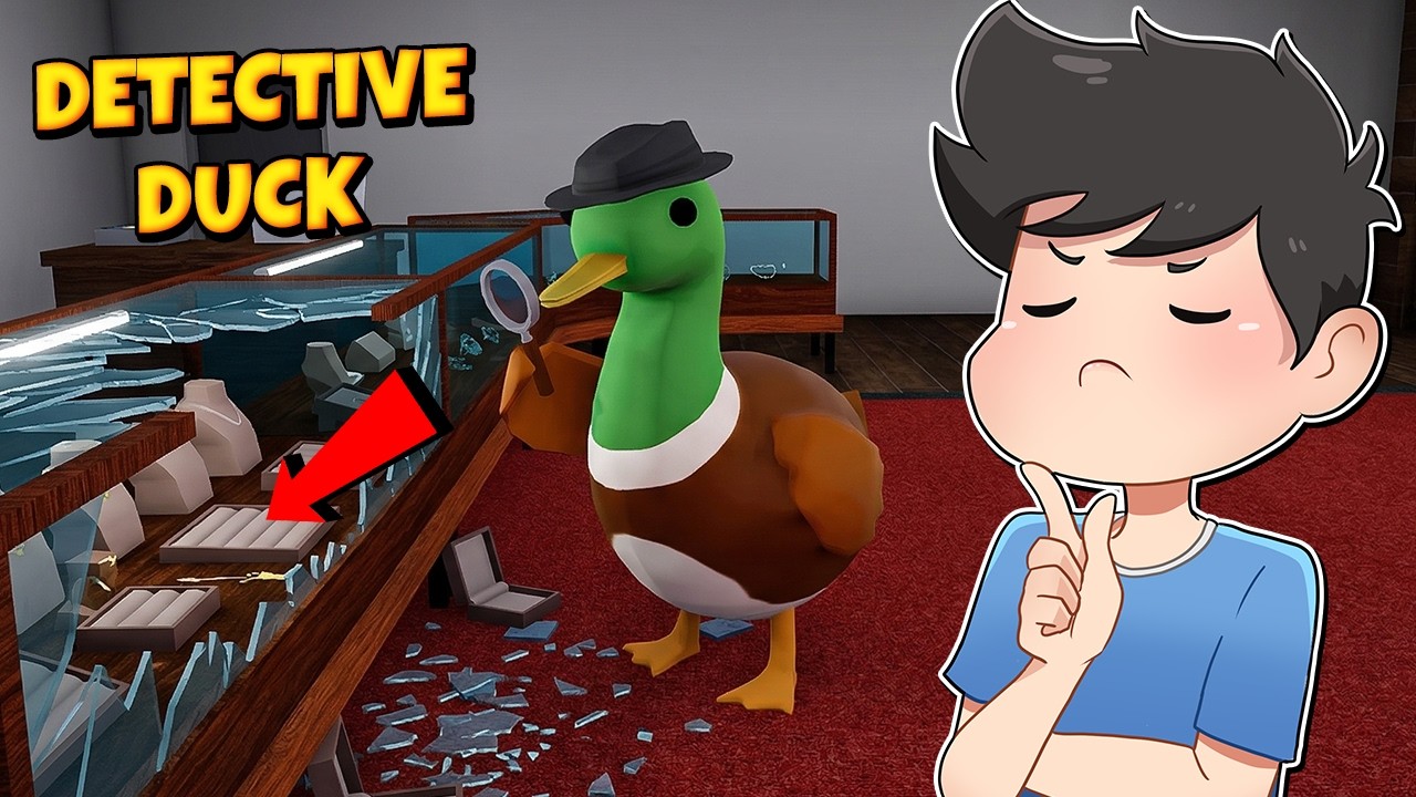 HULI PERO KULONG ANG KRIMINAL | ROBLOX | Detective Duck