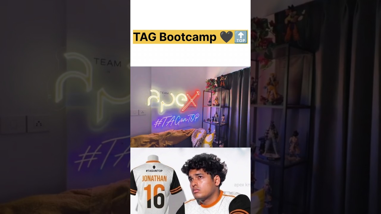 Apex gaming Bootcamp tour 🖤 @JONATHANGAMINGYT #shortsfeed #trendingshorts #jonathangaming