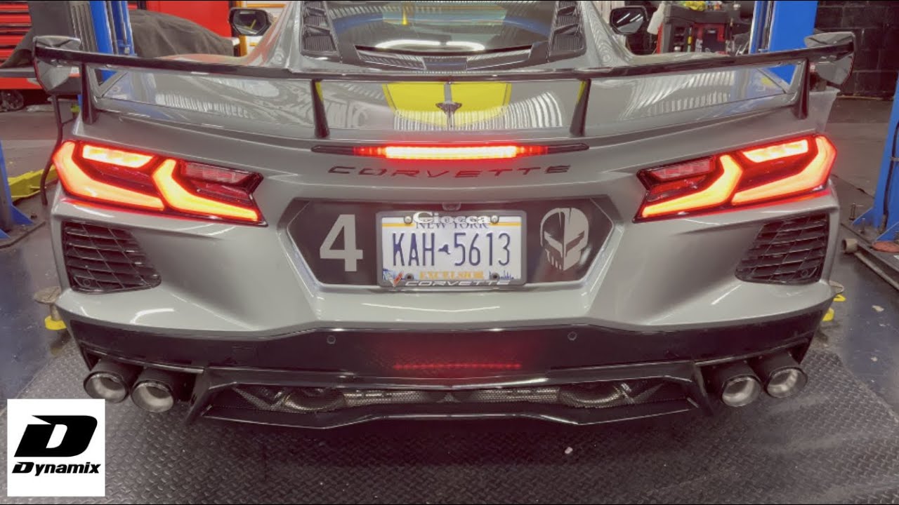 2023 C8 Corvette FabSpeed Exhaust!! Install + Sound!!