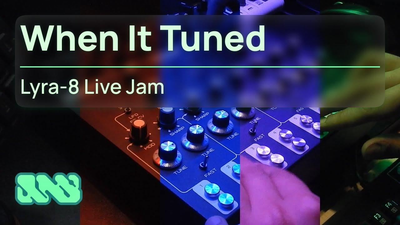 LYRA-8 — When It Tuned (w/ Strymon Nightsky, tc electronic Flashback 2)