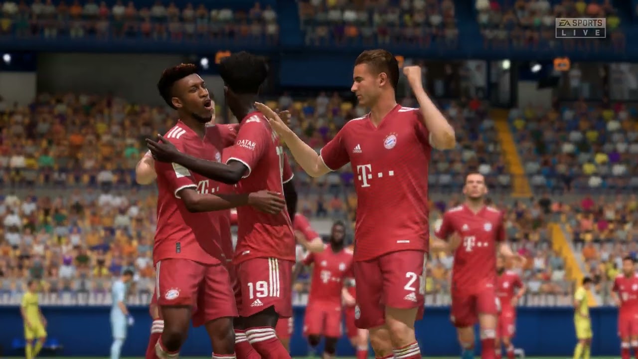 FIFA 22 Villarreal VS Bayern Munich Group Stage (Tournament 8)