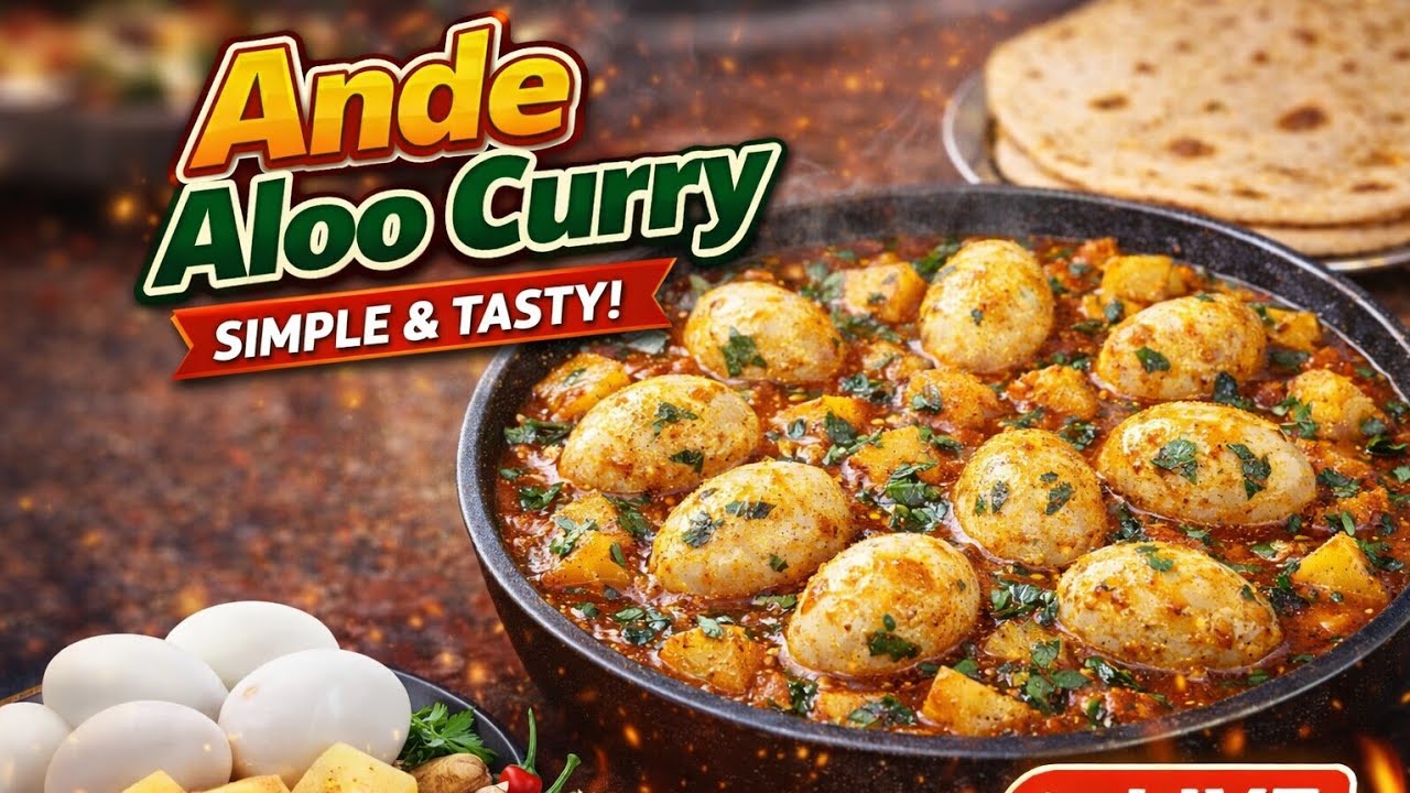 Ande Alu Curry Recipe