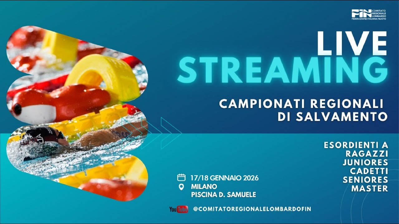 Campionati Regionali di Salvamento - Milano 2026
