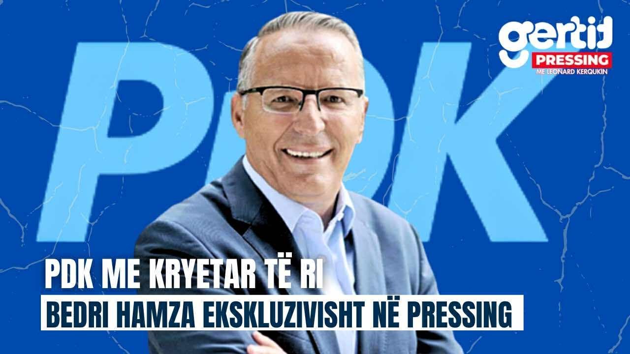 PDK me kryetar t&euml; ri - Bedri Hamza ekskluzivisht n&euml; Pressing | PRESSING | T7