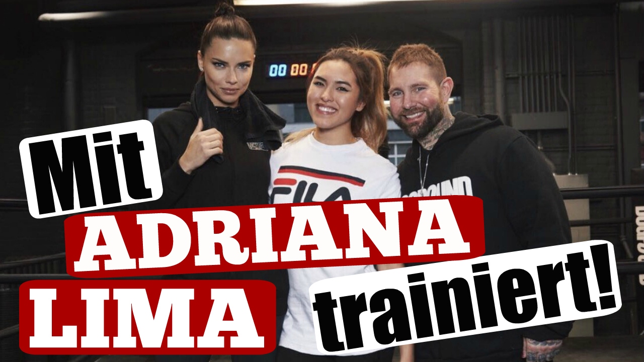 Mit ADRIANA LIMA trainiert in NEW YORK! | ShantiFun