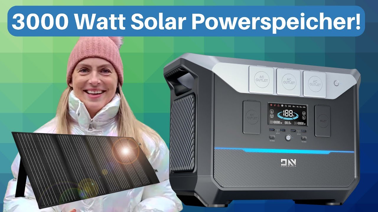 BALKONKRAFTWERKE ECHTE 3kW Stromabgabe! Billig Strom selbst produzieren! DaranEner NEO 2000! Fazit:1