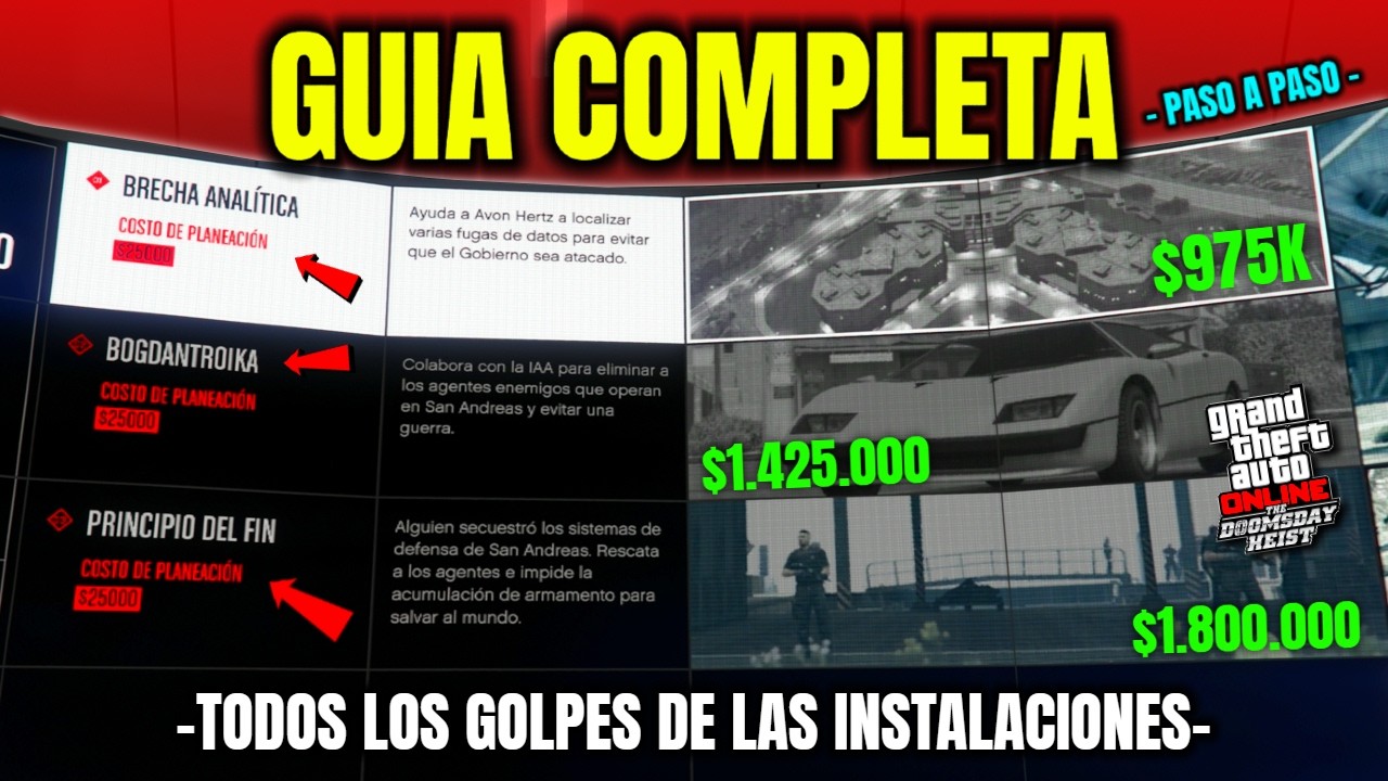 Guía Completa de los Golpes del Fin del Mundo (Paso a Paso) | GTA Online