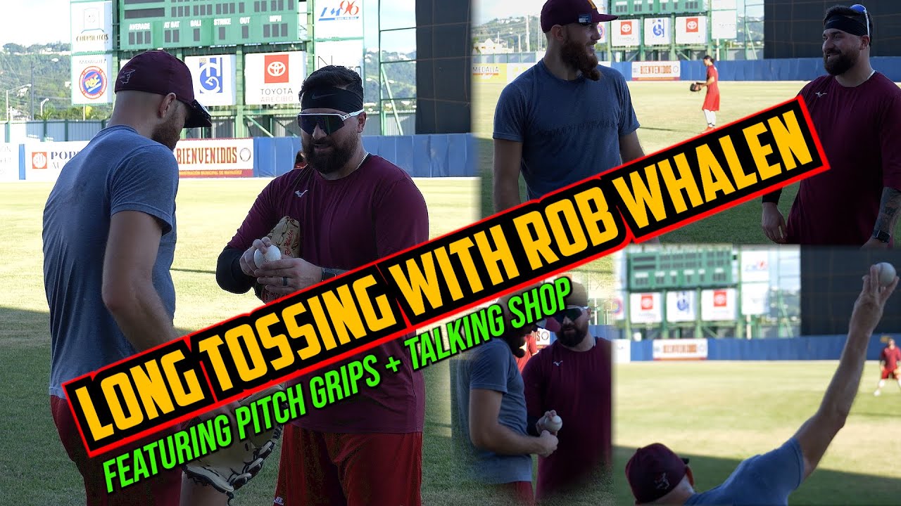 Mic'd Up Catch Play Convos with MLB Pitcher Rob Whalen