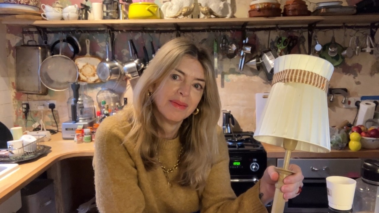 Thrifted lamp makeover, the joy of midlife female friendships, and a (big) micro-obsession