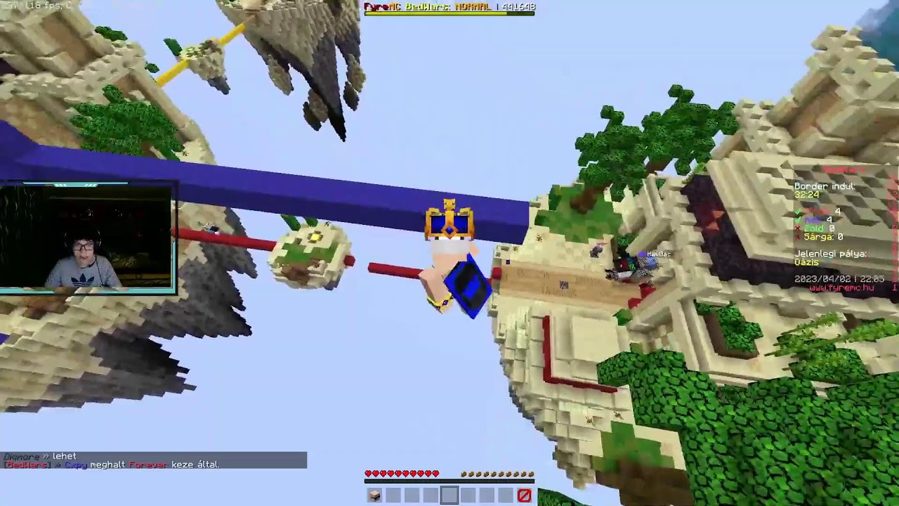 FYREMC BEDWARS BAJNOKSÁG ELŐDÖNTŐK LEJÁTSZÁSA