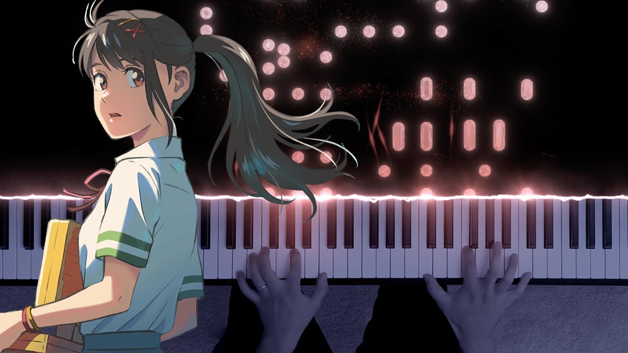 Suzume OST - Sky Over Tokyo (piano)