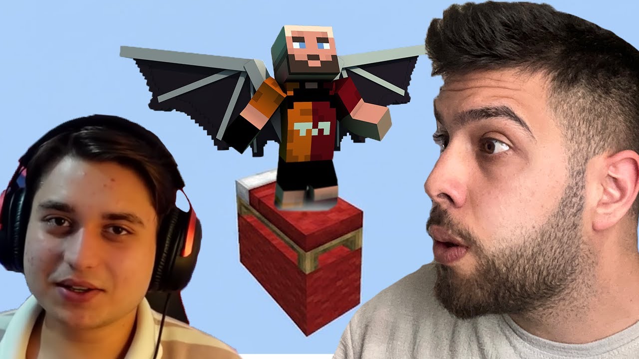 Siz Hepiniz SAİT Tek blok bedwars ekiple minecraft 😎