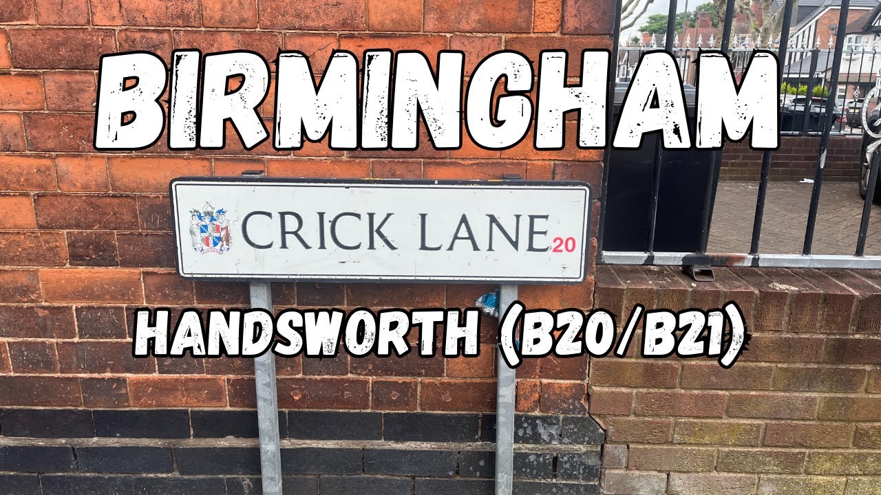 The Infamous CRICK LANE...Handsworth (Birmingham UK - B20/21)