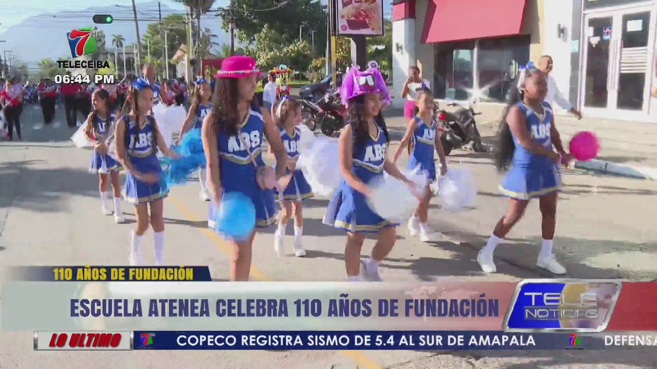 Escuela ATENEA de La Ceiba celebra 110 años de fundación