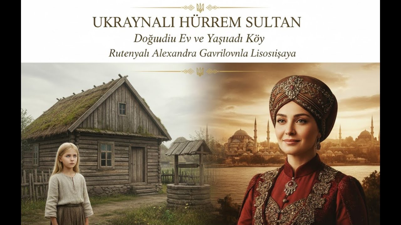 Ukraynalı HÜRREM SULTAN-Doğduğu Ev ve Yaşadığı Köy.Rutenyalı Alexandra Gavrilovna Lisovskaya