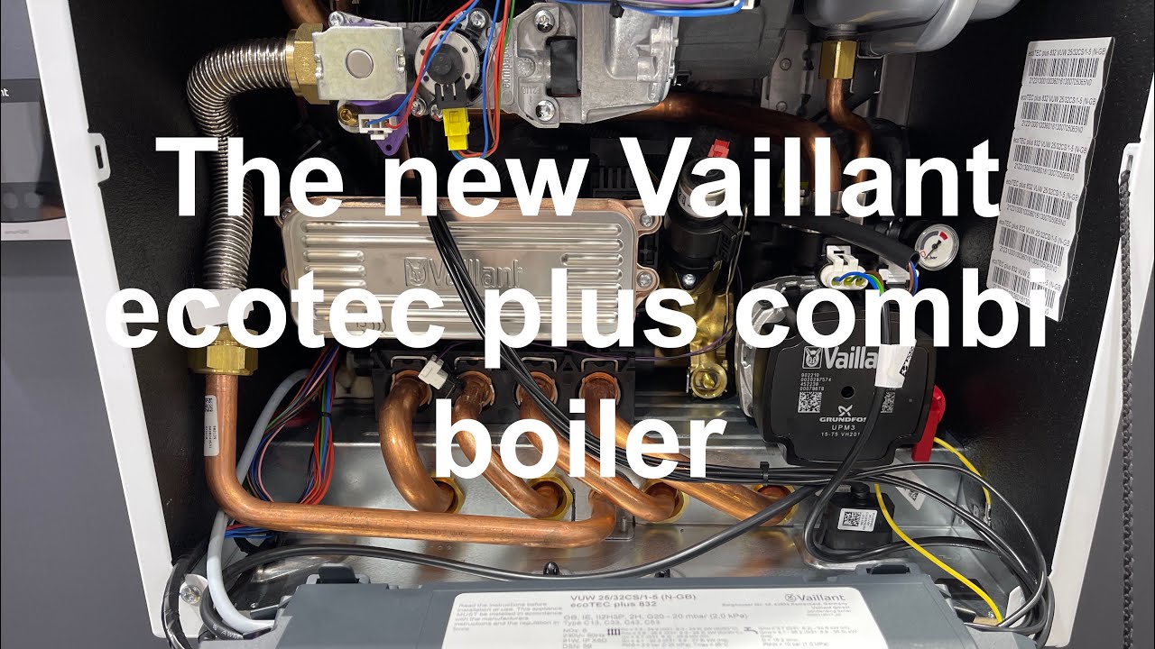 Внутри корпуса нового комбинированного котла Vaillant ecotec plus