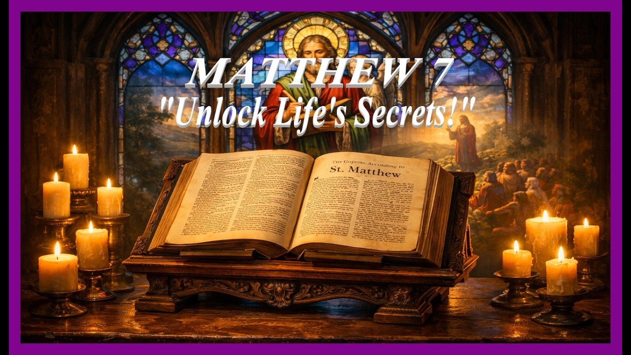 MATTHEW 7 SERMON ON THE MOUNT