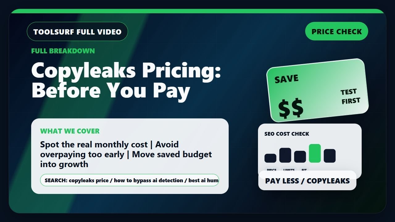 Copyleaks Pricing: Before You Pay | Full Review And Cheaper Option